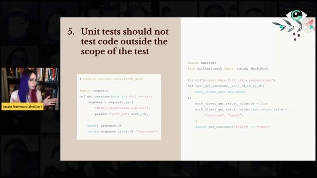 Unit Testing Best Practices | Python Universe Web 2020
