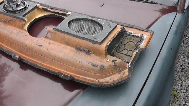задняя полка под самбуфер своими руками Mercedes-Benz W124