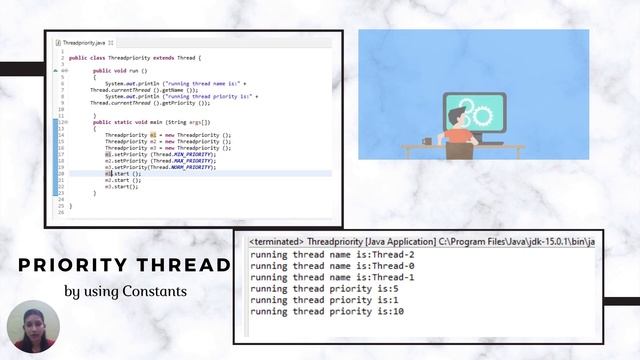 Java Threads - Thread Life Cycle | Thread Priority | Daemon Thread смотреть онлайн