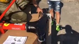 Гидравлический трубогиб 3/8-2" с верхней пластиной м. HB-382 RIDGID (РИДЖИД).