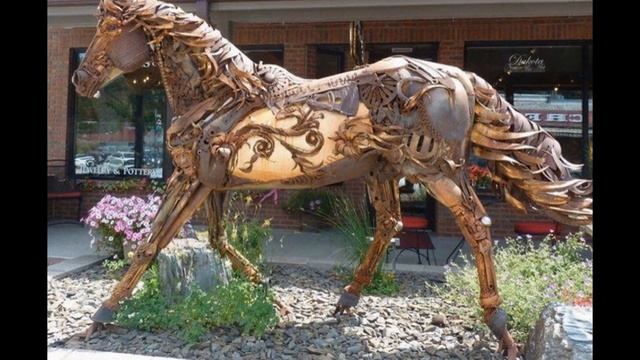 Кованые скульптуры мира Часть 2 смотреть онлайн