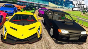 ГОНКА ЛАДА 2113 ПРОТИВ ЛАМБОРГИНИ УЛИЧНЫЕ ГОНКИ ГТА 5 МОДЫ! ОБЗОР МОДА В GTA 5! ИГРЫ ГТА ВИДЕО MODS