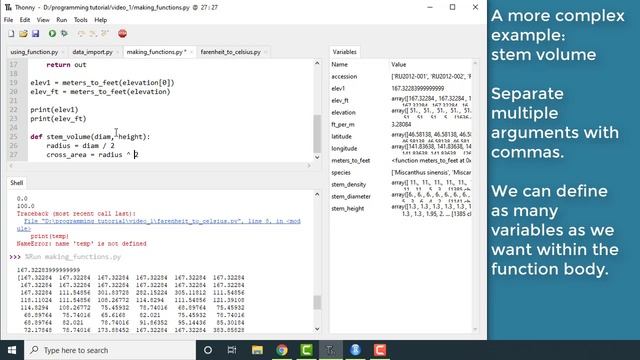 Python and R #1.4: Making functions смотреть онлайн