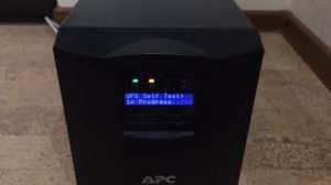 APC SmartUPS SMT1500I SelfTest failed