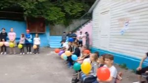 Открытие 1 смены в лагере Горная речка