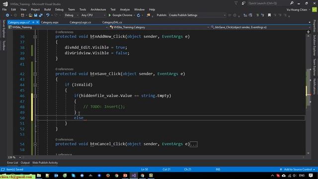 Webform: #07 CRUD Operations Using Entity Framework In ASP.NET Webform