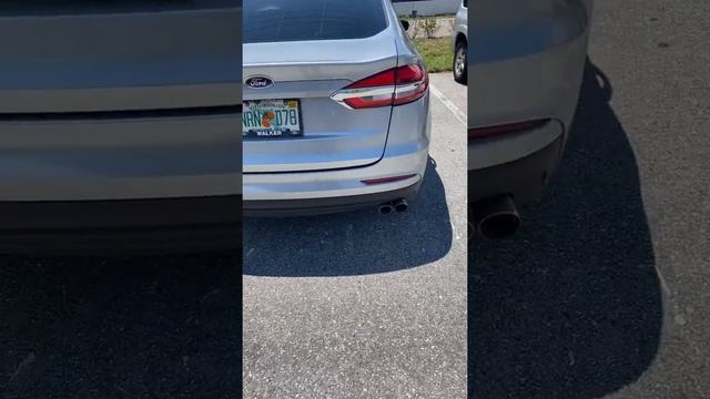 2020 Ford Fusion muffler delete cold start