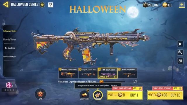 Free Draws on Halloween Series Armory Draw COD Mobile - Season 9 CODM смотреть онлайн