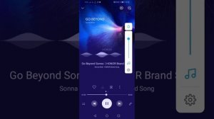 нашёл песню go beyond после обновления на телефоне honor 8a prim