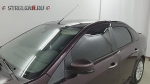 Дефлекторы (ветровики) окон 2D - FORD FOCUS (II рестайлинг) с 2007г.в. (Седан) - Стрелка11