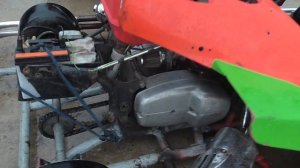 Самодельный Картинг с двигателем JAWA 350 634, мини-обзор