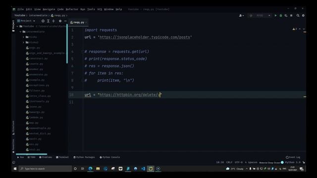 Python Requests POST | Python Intermediate Tutorials смотреть онлайн