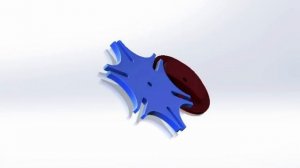 МАЛЬТИЙСКИЙ МЕХАНИЗМ(крест). Анимация 3D.