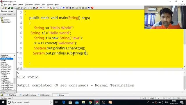 String Handling смотреть онлайн