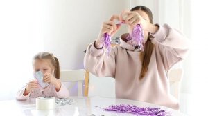Как сделать помпоны / СУЛТАНЧИКИ из дождика
