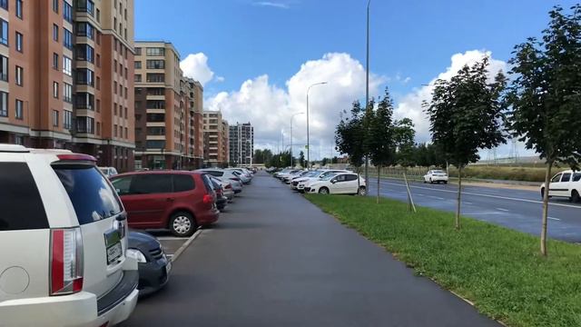 26 августа 2020. Прогулка в ЖК «NewПитер» от Строительного треста.