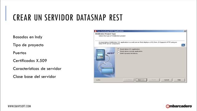 Delphi XE5 | Crear un servidor DataSnap Rest смотреть онлайн