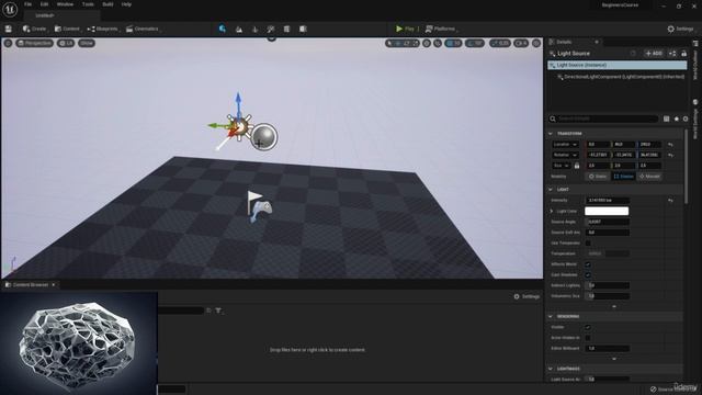 7 Панель Вьюпорта и Навигации в Unreal Engine (Viewport and Navigation)