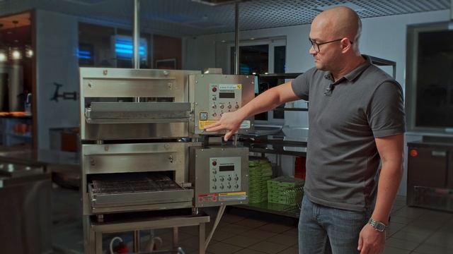 Замена фильтра в конвейерной печи HotBox смотреть онлайн