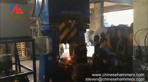 31 5KJ CNC гидравлический штамповку молоток, PLC кузнечный молот кованные крючки