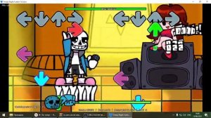 санс в ФНФ! санс из андертейл