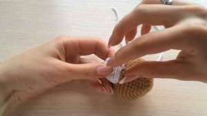 Мастер-класс, вяжем олененка крючком