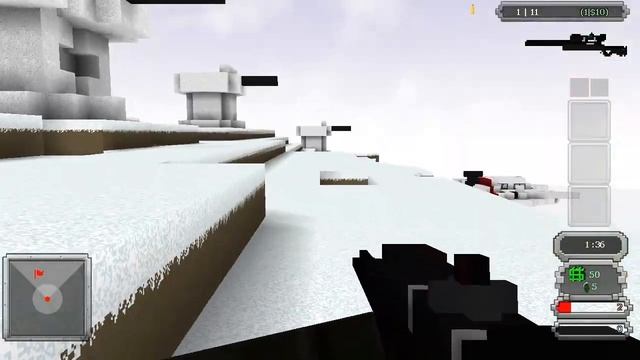 Обзор на Minecraft--GUNCRAFT=D часть 2 смотреть онлайн