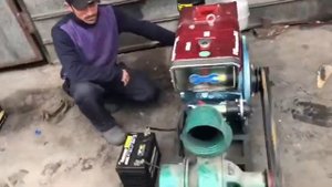 Как заводить мотопомпу Дизельная мотопомпа