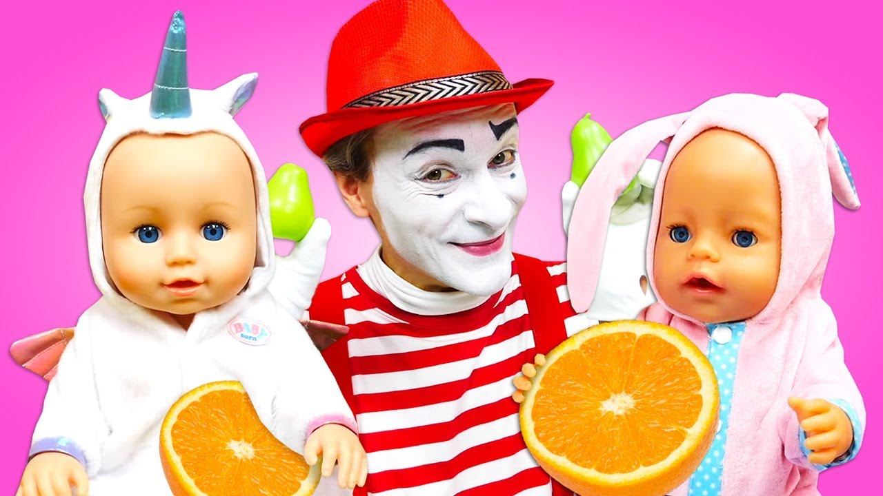 Baby Born Twin Dolls & Food Toys for Kids: Kids Pretend Play смотреть онлайн