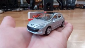 Diecast Peugeot 308, 1:43 Scale