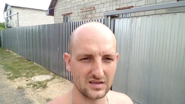 Покраска забора из профильного листа. смотреть онлайн