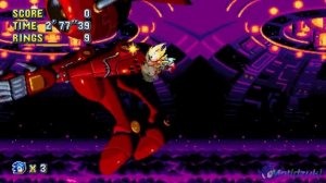 Sonic Mania - Knuckles' Chaotix Final Boss Arena + Metal Sonic Kai over Phantom King | Walkthrough