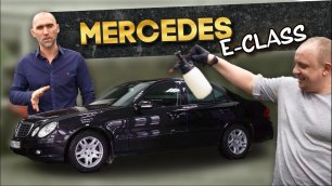 Mercedes E Класс W211 | Полировка кузова. Полировка стекол. Нанесение керамического состава на ЛКП.
