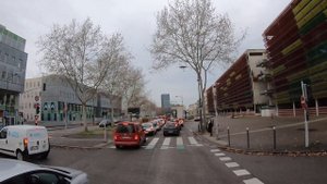 Едем из Страсбурга (Франция) в Людвигсхафен (Германия)