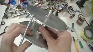 ? МАГНИТНЫЙ ПОДШИПНИК ЛЕВИТИРУЮЩИЙ МАХОВИК  Magnetic Bearing ИГОРЬ БЕЛЕЦКИЙ.mp4