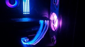 Signal RGB Audio Specrum visualization.