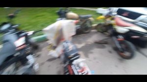 Мотобаты поймали школьника на мопеде/встретил Психопаты синдиката