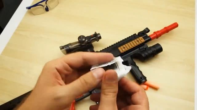 Автомат стреляющий шариками ОРБИЗ! смотреть онлайн