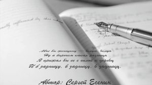Сергей Есенин: Мне бы женщину — белую, белую