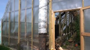 Деревянная арочная теплица в 1000кв.м. Обзор отопления. Проект "Миттлайдер 11м"