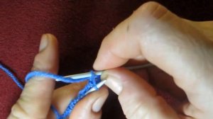 Вязание спицами. Резинка 1х1. Knitting. Elastic 1x1.