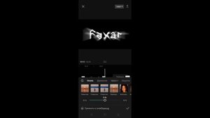 Как сделать интро и светящиеся текст в приложении CapCut.