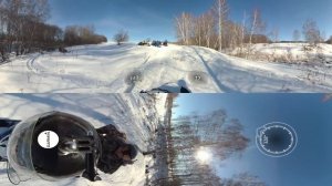 Снежики (360video) (02.03.2019) Вода, прыжки и деревья one love