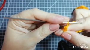 Левша учится вязать)) МК Вязание крючком левой рукой