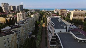 Сочи, полет на дроне