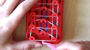 Тройной браслет из резиночек. МК.