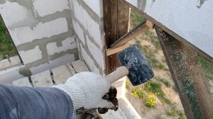 Ремонт на даче. Ставим мауэрлат и перекрытие. Скоро будет крыша :)