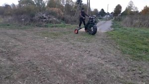 Вездеход Снегоход своими руками. Первый выезд