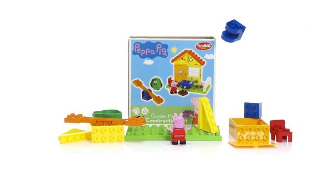 BIG 57073 - Peppa Pig. Летний домик. Construction bricks Peppa Pig Garden смотреть онлайн