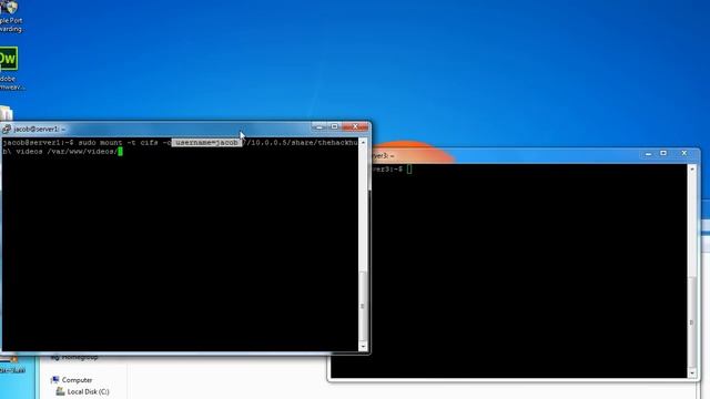 How to mount network drives in Linux смотреть онлайн